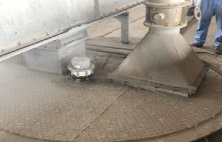 利馬克31A1-HF 氧化鋅倉(cāng)工況案例